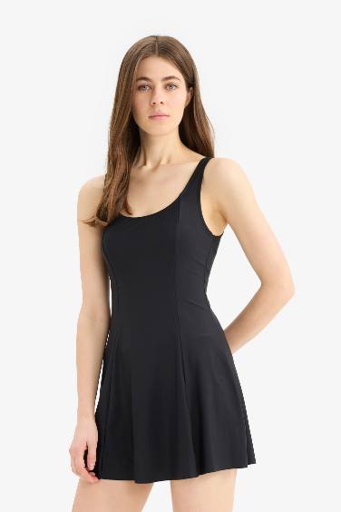 Fall in Love Regular Fit Skirted Swimsuit