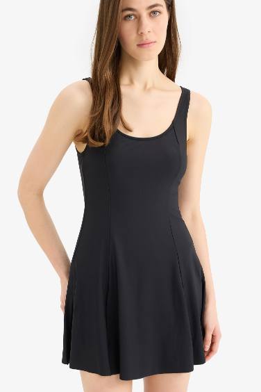 Fall in Love Regular Fit Skirted Swimsuit