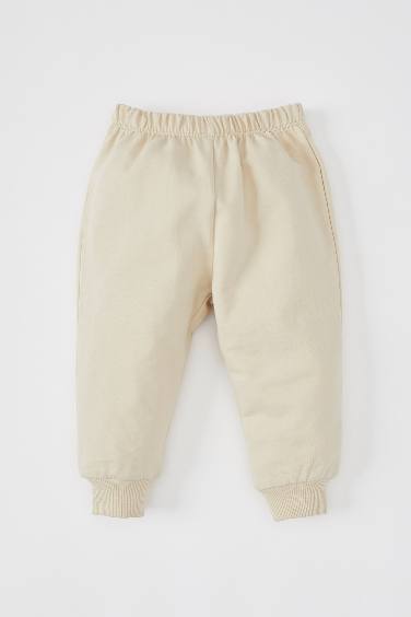 Baby Boy Regular Fit Cotton Sweatpants