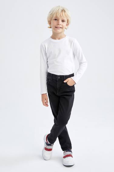 Boy Fleece Lined Jeans