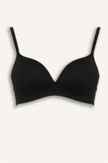 Dantel Detaylı Pamuklu Kaplı Pedli Balensiz Bra  Fall in Love