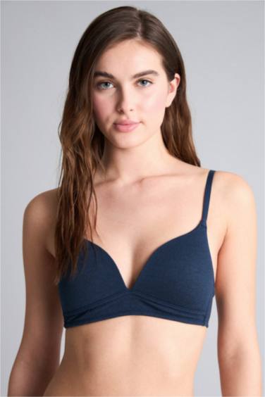 Pamuklu Kaplı Pedli Balensiz Bra - Görsel 3