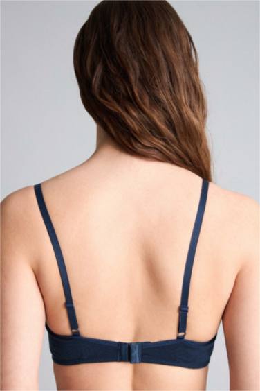 Pamuklu Kaplı Pedli Balensiz Bra - Görsel 5