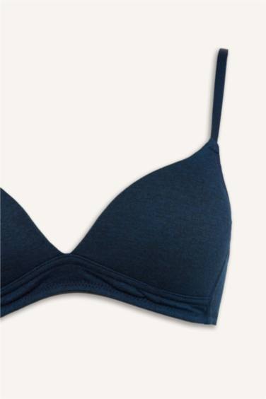 Pamuklu Kaplı Pedli Balensiz Bra - Görsel 8