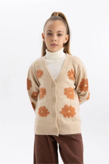 Regular Fit V-Neck Cardigan