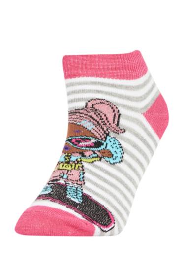 Lot de 3 paires de chaussettes en coton L.O.L pour Fille