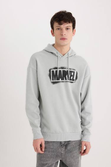 Oversize Fit Licensed by Marvel Sweatshirt