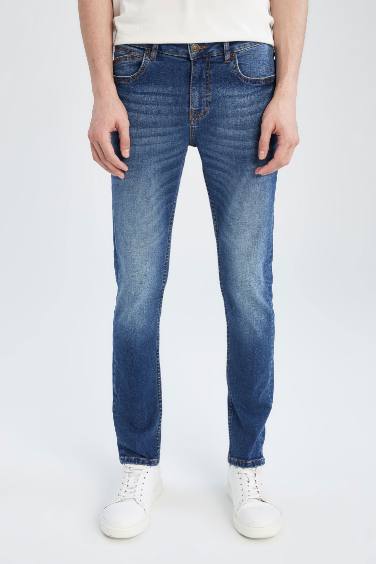 Carlo Skinny Fit Extra Slim Fit Normal Waist Jeans