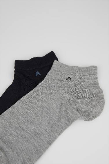 Короткие носки с геометрическим принтом из бамбука для мужчин