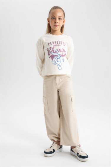 Брюки Wide Leg широкие для девочек, Школьная коллекция