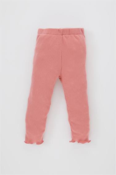 Girl Floral Ribbed T-Shirt Leggings 2 Piece Set