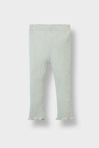 سيت بيبي بيبي فلورال مضلع تيشيرت وستريج - قطعتين