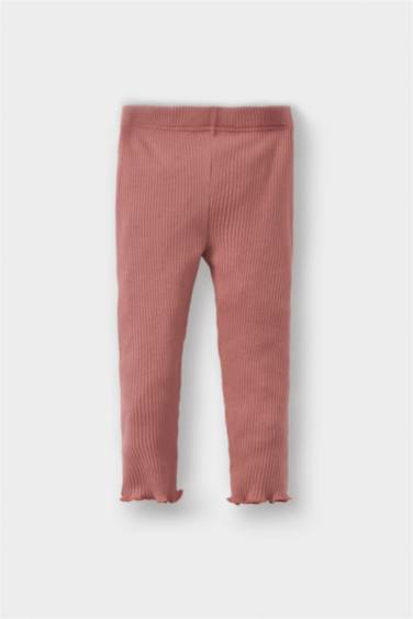 Baby Girl Floral Long Sleeve Ribbed Camisole 2 Piece Set