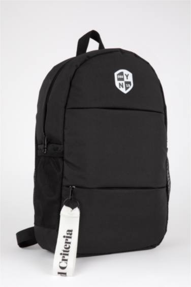 Unisex Su İtici Kendini Onaran Laptop Bölmeli Baskılı Okul Sırt Çantası