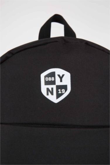 Unisex Su İtici Kendini Onaran Laptop Bölmeli Baskılı Okul Sırt Çantası