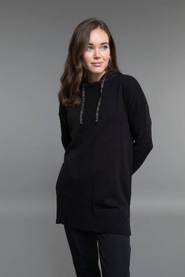 Regular Fit Hooded Tunic