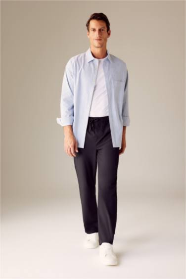 سروال تشينو قصة مريحة