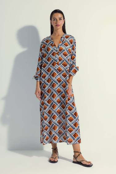 Nefes Istanbul X Defacto Patterned Kimono