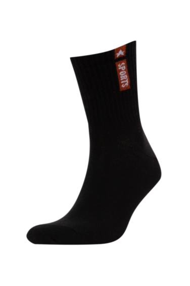 Man Slogan 5 Piece Long sock