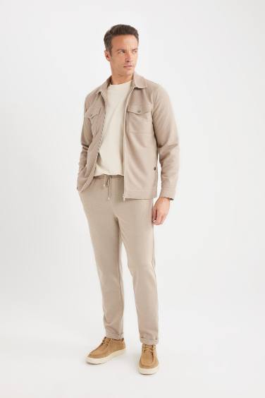 Jogger Duble Paça Yazlık Rahat Esnek Kumaş Pantolon