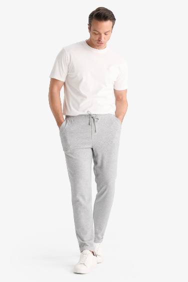 بنطرون جوجر صيفي بحافة مزدوجة