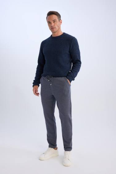 Jogger Duble Paça Yazlık Rahat Esnek Kumaş Pantolon