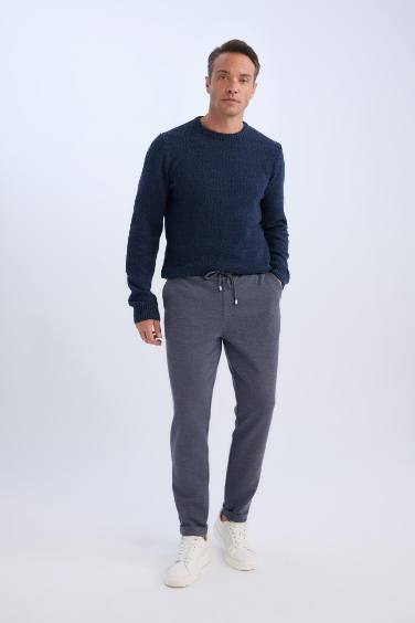 Jogger Duble Paça Yazlık Rahat Esnek Kumaş Pantolon