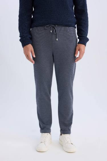 Jogger Duble Paça Yazlık Rahat Esnek Kumaş Pantolon