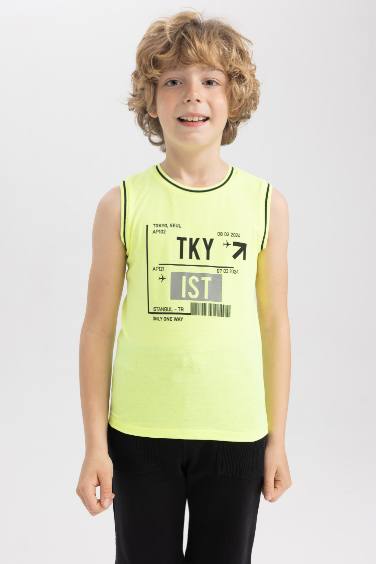 Boy Crew Neck Singlet