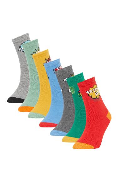 Boy 7 piece Long Socks