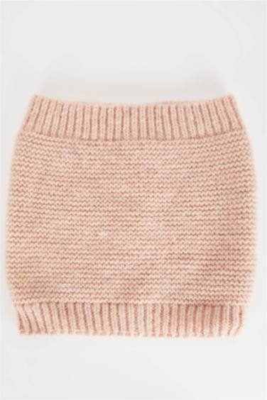 Ensemble Écharpe et Bonnet à pompon pour fille