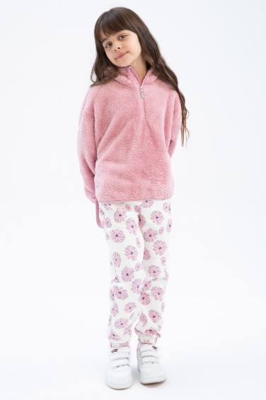 Girl Jogger Quilted Tracksuit