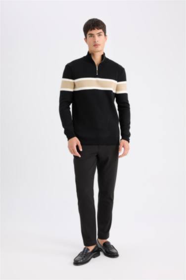 Standard Fit Turtleneck Knitwear Pullover