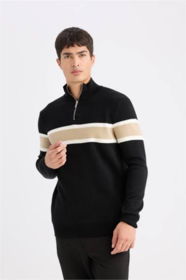 Standard Fit Turtleneck Knitwear Pullover