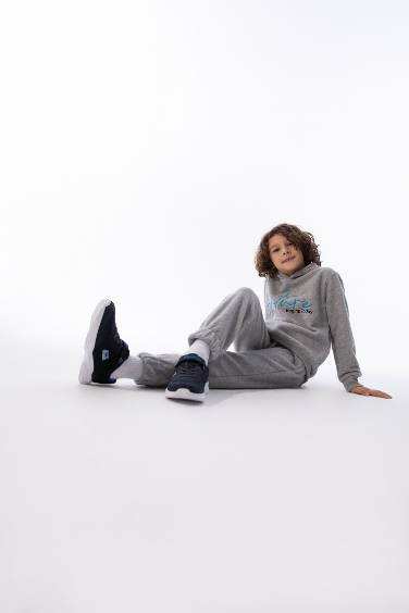 Boys Fleece Tracksuit Bottoms