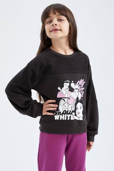 Sweat-shirt à Col rond Disney Princess pour Fille