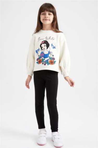 Kız Çocuk Disney Prenses Oversize 2'li Takım