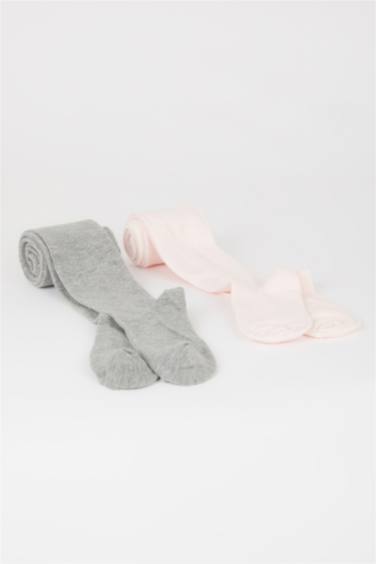 جوارب كيلون قطن - قطعتين