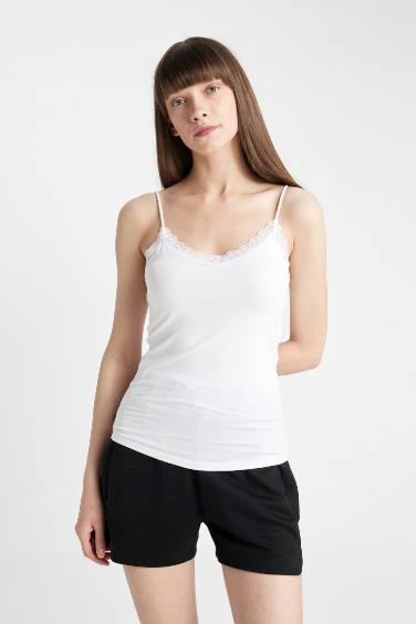 Fall in Love Regular Fit Cotton Undershirt