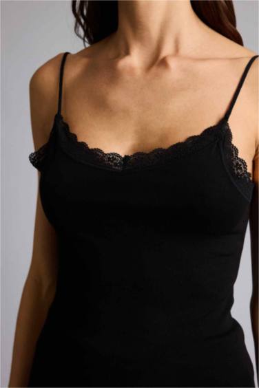 Regular Fıt Pamuklu Atlet - Görsel 4