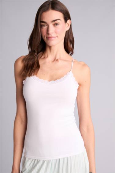 Regular Fıt Pamuklu Atlet - Görsel 3