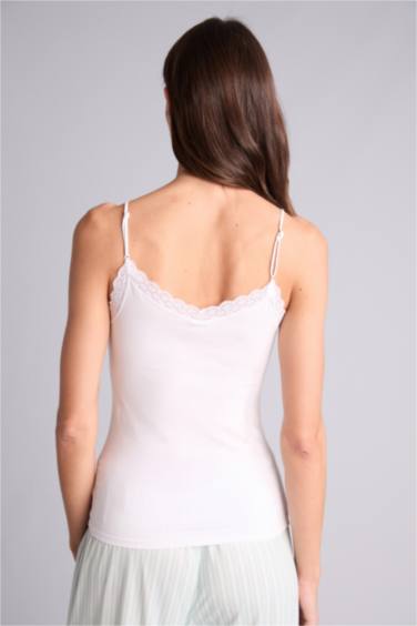 Regular Fıt Pamuklu Atlet - Görsel 5