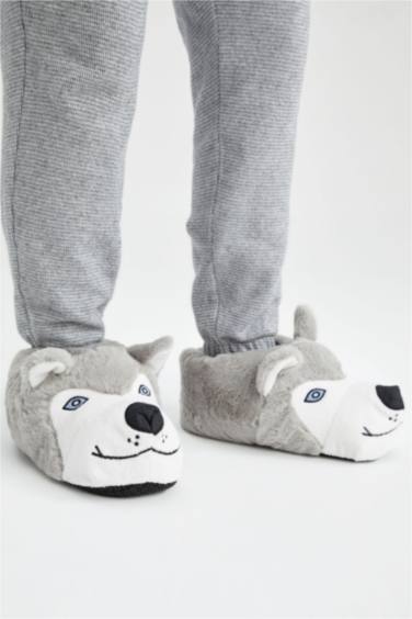 Man Flat Sole Home Slipper