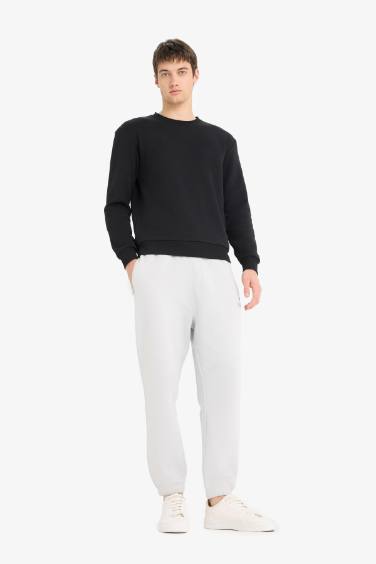 Regular Fit Zipper Pocket Printed Trousers