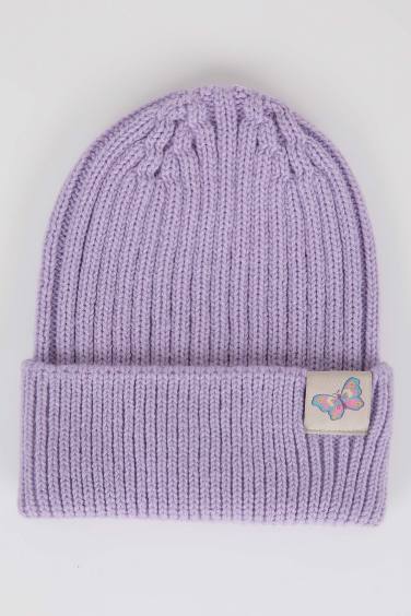 Baby Girl Woven Label Knitwear Beret