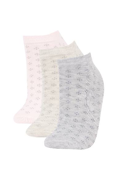 Lot de 3 Paires de Chaussettes courtes pour Femme