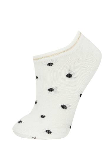 Women 3 Pack Cotton Booties Socks