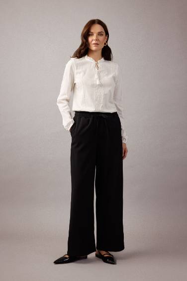 Wide Leg Trousers