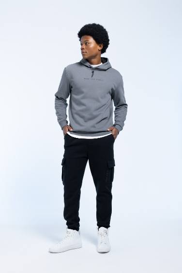 DeFactoFit Standard Fit Cargo Jogger Sweatpants