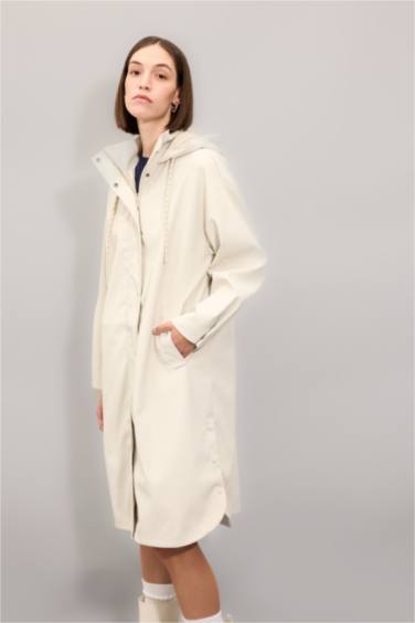 Waterproof Relax Fit Hooded Raincoat